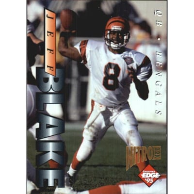 1995 Collector's Edge Nitro 22K #37 Jeff Blake