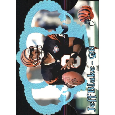 1995 Crown Royale Blue Holofoil #8 Jeff Blake