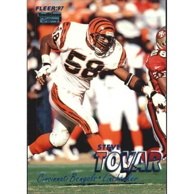 1997 Fleer Tiffany Blue #208 Steve Tovar
