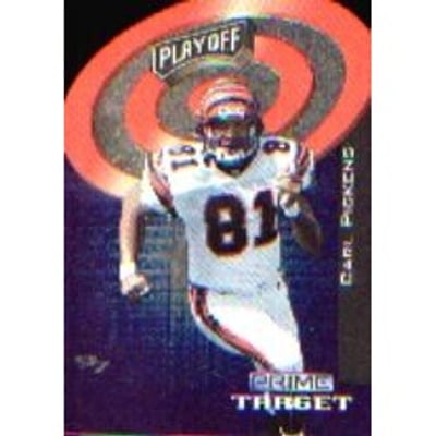 1997 Playoff Zone Prime Target Red #20 Carl Pickens