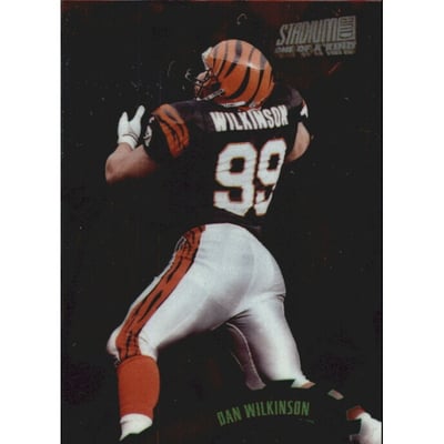 1997 Stadium Club One of a Kind #104 Dan Wilkinson