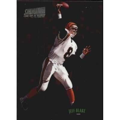 1997 Stadium Club One of a Kind #240 Jeff Blake