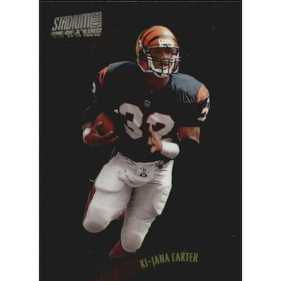 1997 Stadium Club One of a Kind #311 Ki--Jana Carter