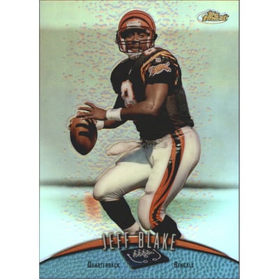 1998 Finest No-Protectors Refractors #35 Jeff Blake