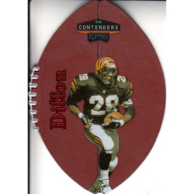1998 Playoff Contenders Leather Red #16 Corey Dillon