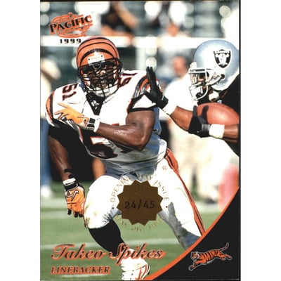 1999 Pacific Opening Day #99 Takeo Spikes