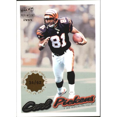 1999 Paramount Premiere Date #54 Carl Pickens