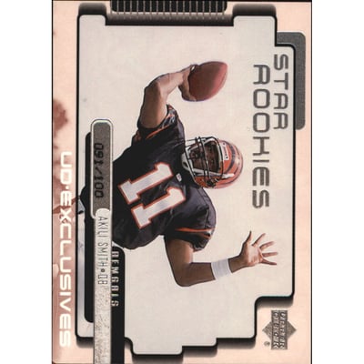 1999 Upper Deck Exclusives 100 #234 Akili Smith