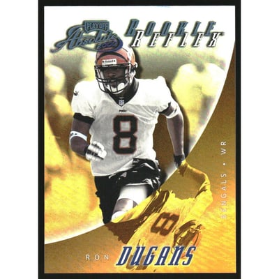 2000 Absolute Rookie Reflex Gold #RR18 Ron Dugans