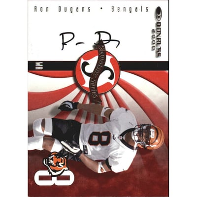 2000 Donruss Signature Series Red #17 Ron Dugans/175*