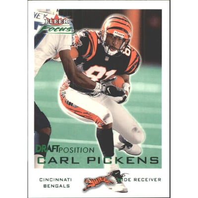 2000 Fleer Focus Draft Position #11 Carl Pickens/203