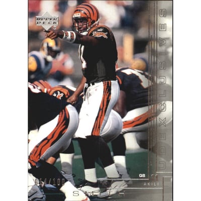 2000 Upper Deck Exclusives Silver #45 Akili Smith