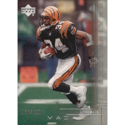 2000 Upper Deck Exclusives Silver #48 Tremain Mack