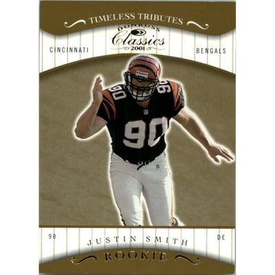 2001 Donruss Classics Timeless Tributes #136 Justin Smith