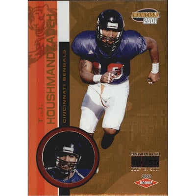 2001 Pacific Invincible Premiere Date #260 T.J. Houshmandzadeh