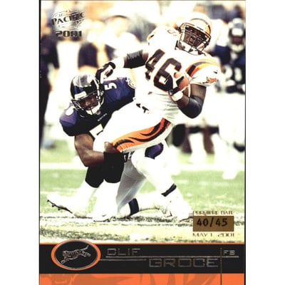 2001 Pacific Premiere Date #93 Clif Groce