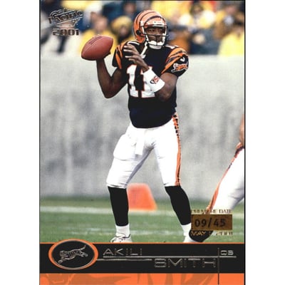 2001 Pacific Premiere Date #97 Akili Smith