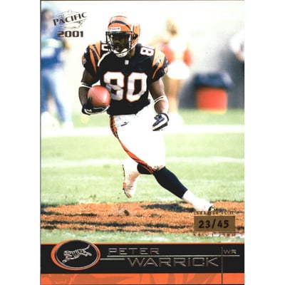 2001 Pacific Premiere Date #98 Peter Warrick