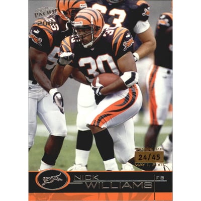 2001 Pacific Premiere Date #99 Nick Williams