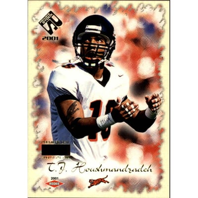 2001 Private Stock Premiere Date #118 T.J. Houshmandzadeh