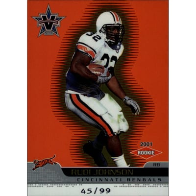 2001 Vanguard Gold #114 Rudi Johnson