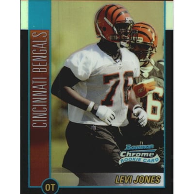 2002 Bowman Chrome Refractors #118 Levi Jones