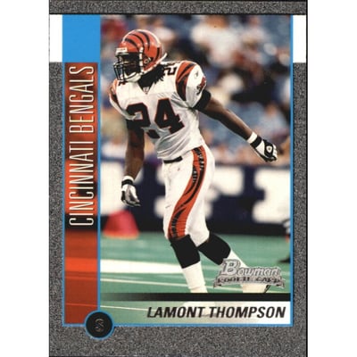 2002 Bowman Silver #209 Lamont Thompson
