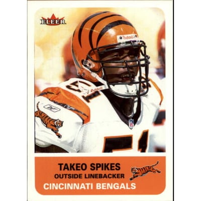 2002 Fleer Tradition Minis #28 Takeo Spikes