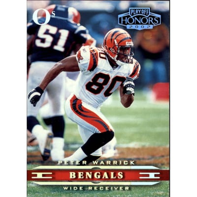 2002 Playoff Honors O's #19 Peter Warrick