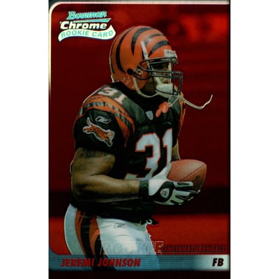 2003 Bowman Chrome Red Refractors #177 Jeremi Johnson