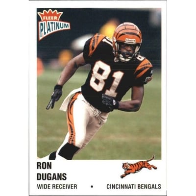 2003 Fleer Platinum Finish #173 Ron Dugans