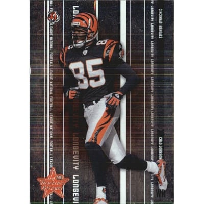 2003 Leaf Rookies and Stars Longevity #18 Chad Johnson