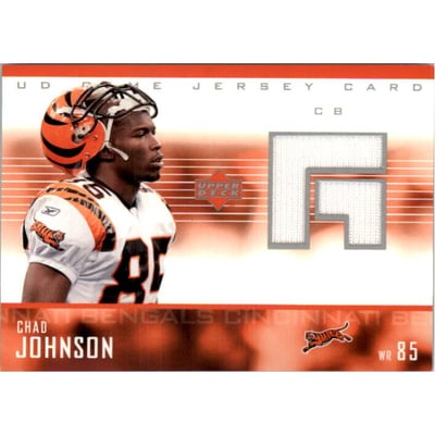 2003 Upper Deck Game Jerseys #GJCJ Chad Johnson 1
