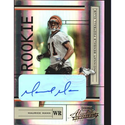 2004 Absolute Memorabilia #179 Maurice Mann AU RC