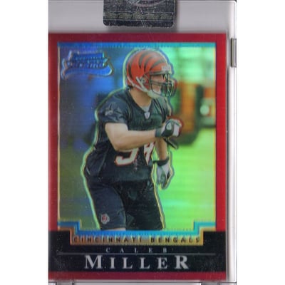 2004 Bowman Chrome Red Refractors #204 Caleb Miller