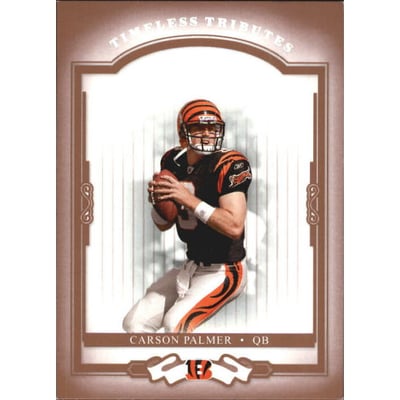 2004 Donruss Classics Timeless Tributes Red #20 Carson Palmer