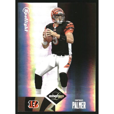 2004 Leaf Limited Silver Spotlight #13 Carson Palmer