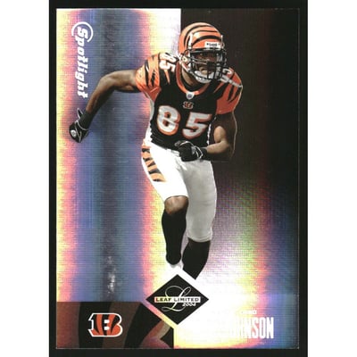 2004 Leaf Limited Silver Spotlight #14 Chad Johnson