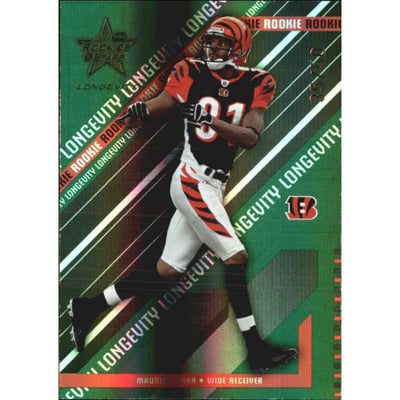 2004 Leaf Rookies and Stars Longevity Emerald #233 Maurice Mann