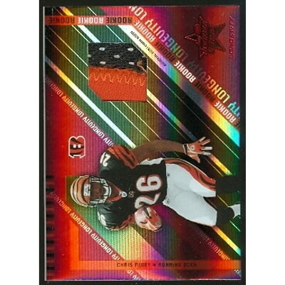 2004 Leaf Rookies and Stars Longevity Ruby #260 Chris Perry JSY