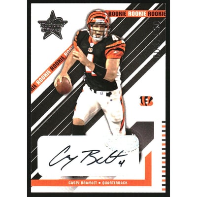 2004 Leaf Rookies and Stars Rookie Autographs #209 Casey Bramlet