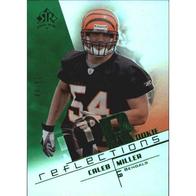 2004 Reflections Green #260 Caleb Miller