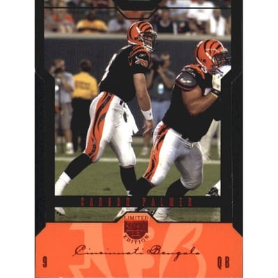 2004 SkyBox LE Black Border Red #32 Carson Palmer
