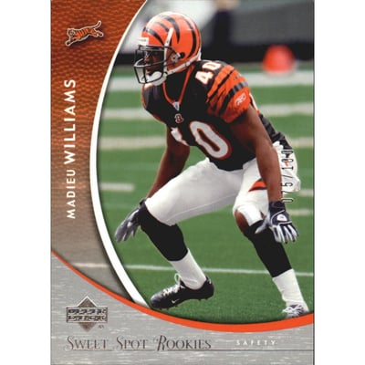 2004 Sweet Spot Silver #161 Madieu Williams