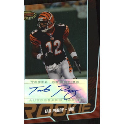 2005 Bowman's Best Bronze #155 Tab Perry AU