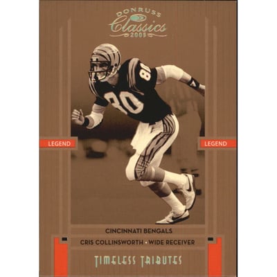 2005 Donruss Classics Timeless Tributes Bronze #107 Cris Collinsworth