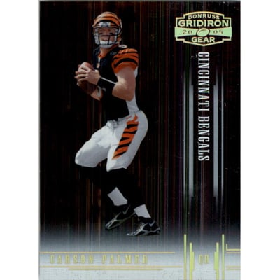 2005 Donruss Gridiron Gear Gold Holofoil #18 Carson Palmer