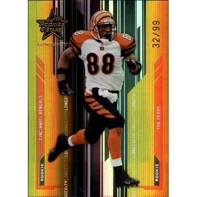 2005 Leaf Rookies and Stars Longevity Gold #246 Tab Perry