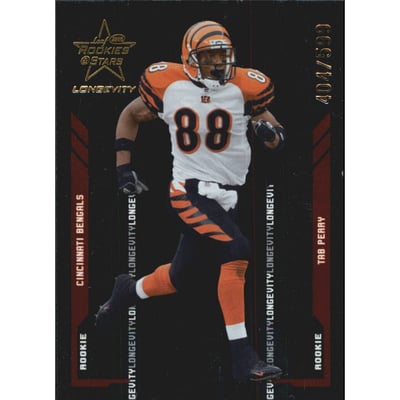 2005 Leaf Rookies and Stars Longevity Parallel #246 Tab Perry AU