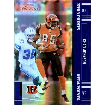 2005 Playoff Prestige Xtra Points Purple #26 Chad Johnson